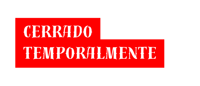 Cerrado temporalmente